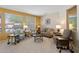 Comfortable living room with plush seating, natural light, and neutral decor at 20394 N Coronado Way, Surprise, AZ 85374