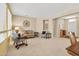 Comfortable living area with a neutral color palette, cozy furniture, and ample natural light at 20394 N Coronado Way, Surprise, AZ 85374
