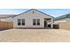View of the empty backyard at 23404 W Burton Ave, Buckeye, AZ 85326