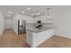 Modern kitchen featuring stainless steel appliances and ample countertop space at 23404 W Burton Ave, Buckeye, AZ 85326