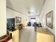 Relaxing living room features a ceiling fan and neutral tones at 272 S Cinnabar Dr, Apache Junction, AZ 85119