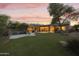 Large backyard showcases a refreshing pool and outdoor entertaining space, perfect for relaxation and leisure at 2727 S Balboa Dr, Gilbert, AZ 85295