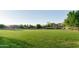 Large community greenbelt featuring grassy area, trees and residential houses in the background at 2727 S Balboa Dr, Gilbert, AZ 85295