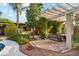 Cozy patio with a swing and outdoor seating at 3146 W Paradise Dr, Phoenix, AZ 85029