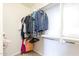 Walk-in closet with clothing racks and shelving at 3949 E Norcroft Cir, Mesa, AZ 85215