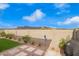 Scenic backyard featuring pavers, a lush lawn, and a view of a mountain at 4701 S Siphon Draw Rd, Apache Junction, AZ 85119