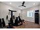 Home gym featuring modern exercise equipment and natural light at 6320 E Gloria Ln, Cave Creek, AZ 85331