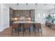 Stunning kitchen features a large island with pendant lighting and seating at 6743 N 9Th Dr, Phoenix, AZ 85013
