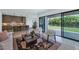 Living room features large sliding glass doors, seamlessly connecting indoor/outdoor living at 6743 N 9Th Dr, Phoenix, AZ 85013