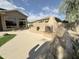Backyard BBQ area featuring a built-in outdoor kitchen and ample counter space at 6931 E Teton Cir, Mesa, AZ 85207