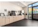 Resident coffee bar with coffee machine, stainless steel water cooler, and ample countertop and cabinet space at 7475 E Gainey Ranch Rd # 4, Scottsdale, AZ 85258
