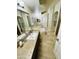 Bright bathroom featuring granite counters, modern fixtures, and separate tub and shower at 7601 E Indian Bend Rd # 1049, Scottsdale, AZ 85250