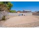 This spacious backyard with low-maintenance gravel landscaping, is perfect for outdoor gatherings at 9352 W Pioneer St, Tolleson, AZ 85353