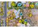 Aerial view featuring the home with a sparkling pool and desert landscape at 9415 N 124Th St, Scottsdale, AZ 85259