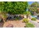 Backyard area with pool access and mature shade trees at 14828 N Skokie Ct, Phoenix, AZ 85022