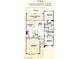 Detailed floor plan showcasing the layout of the Primary Suite, kitchen, and outdoor living space at 16913 W Holly St, Goodyear, AZ 85395