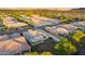 Beautiful home with covered patio and xeriscaped yard, captured in an aerial view in a Gathering neighborhood at 3020 N 165Th Ave, Goodyear, AZ 85395
