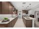 Well-equipped kitchen featuring stainless steel appliances and a spacious island at 3020 N 165Th Ave, Goodyear, AZ 85395