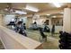 On site gym and fitness center with treadmill, elliptical machine, and weights at 3511 E Baseline Rd # 1104, Phoenix, AZ 85042