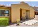 Inviting patio with seating and desert landscaping, perfect for relaxing outdoors at 3511 E Baseline Rd # 1104, Phoenix, AZ 85042