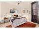Comfortable bedroom with modern decor, a plush bed, and stylish bedside tables at 36203 N Urika Dr, San Tan Valley, AZ 85140