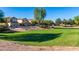 Lush green space with trees, providing a tranquil setting within the residential area at 36203 N Urika Dr, San Tan Valley, AZ 85140