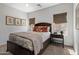 Cozy bedroom featuring a comfortable bed, neutral tones, and decorative accents at 3935 E Rough Rider Rd # 1252, Phoenix, AZ 85050
