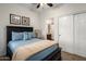 Bright bedroom with a comfortable bed and en suite bathroom at 3935 E Rough Rider Rd # 1252, Phoenix, AZ 85050