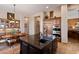 Elegant kitchen featuring a granite island, stainless steel appliances, and custom wood cabinets at 42037 N Bradon Way, Phoenix, AZ 85086