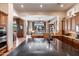 Bright kitchen offering granite countertops, custom cabinetry, stainless appliances, and an island at 42037 N Bradon Way, Phoenix, AZ 85086