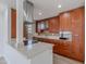 Updated kitchen featuring stainless steel appliances, tile backsplash, and quartz countertops at 4206 N 38Th St # 1, Phoenix, AZ 85018