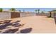 Expansive backyard featuring tall block fence for privacy with potential for desert landscaping or outdoor entertaining at 4640 W Gail Dr, Chandler, AZ 85226