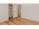Interior bedroom view with closet and open door at 4640 W Gail Dr, Chandler, AZ 85226