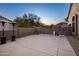 Private patio space with heater, enclosed for extra privacy at 6765 E Duane Ln, Scottsdale, AZ 85266