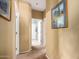 Hallway with carpet and white trim at 9938 E Little Nugget Way, Gold Canyon, AZ 85118