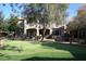 Backyard showing a putting green and covered patio at 14000 N 94Th St # 1031, Scottsdale, AZ 85260