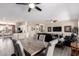 Open floor plan with dining area, living room, and tile flooring at 16280 W Desert Winds Dr, Surprise, AZ 85374
