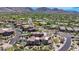 Community aerial view showcasing lush landscaping and terracotta tile roofs at 20801 N 90Th Pl # 271, Scottsdale, AZ 85255