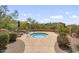 Outdoor spa area offering a serene retreat with comfortable lounge chairs at 20801 N 90Th Pl # 271, Scottsdale, AZ 85255