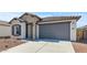 Close-up of the garage of the home at 23417 W Burton Ave, Buckeye, AZ 85326