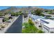 Aerial street view of home with mountain views and desert landscaping at 2426 E Turquoise Dr, Phoenix, AZ 85028