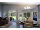 Cozy dining area with wood table, chairs, and view of the backyard at 287 W Liberty Ln, Gilbert, AZ 85233