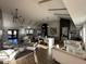 Expansive lounge area with open floor plan, modern furnishings, and ample natural light, ideal for social gatherings at 4065 E University Dr # 242, Mesa, AZ 85205