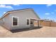 Expansive backyard area, ready for customization and landscaping design at 42460 W Peters Dr, Maricopa, AZ 85138
