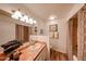 Bathroom featuring tile countertops, decorative mirrors, and a bathtub at 4530 W Larkspur Dr, Glendale, AZ 85304