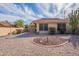 Backyard featuring low maintenance desert landscaping and views of the community at 4538 E Shomi St, Phoenix, AZ 85044