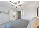 Bright bedroom offering natural light, wood-look flooring and neutral tones at 540 N May -- # 2110, Mesa, AZ 85201