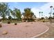 Beautiful common area surrounded by a park-like setting with lots of trees and walking trails at 540 N May -- # 2110, Mesa, AZ 85201