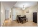Bright dining area leading to the front door and kitchen at 540 N May -- # 2110, Mesa, AZ 85201