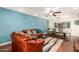 Spacious living room with ample seating and a view of the dining area at 5926 S Newberry Rd, Tempe, AZ 85283
